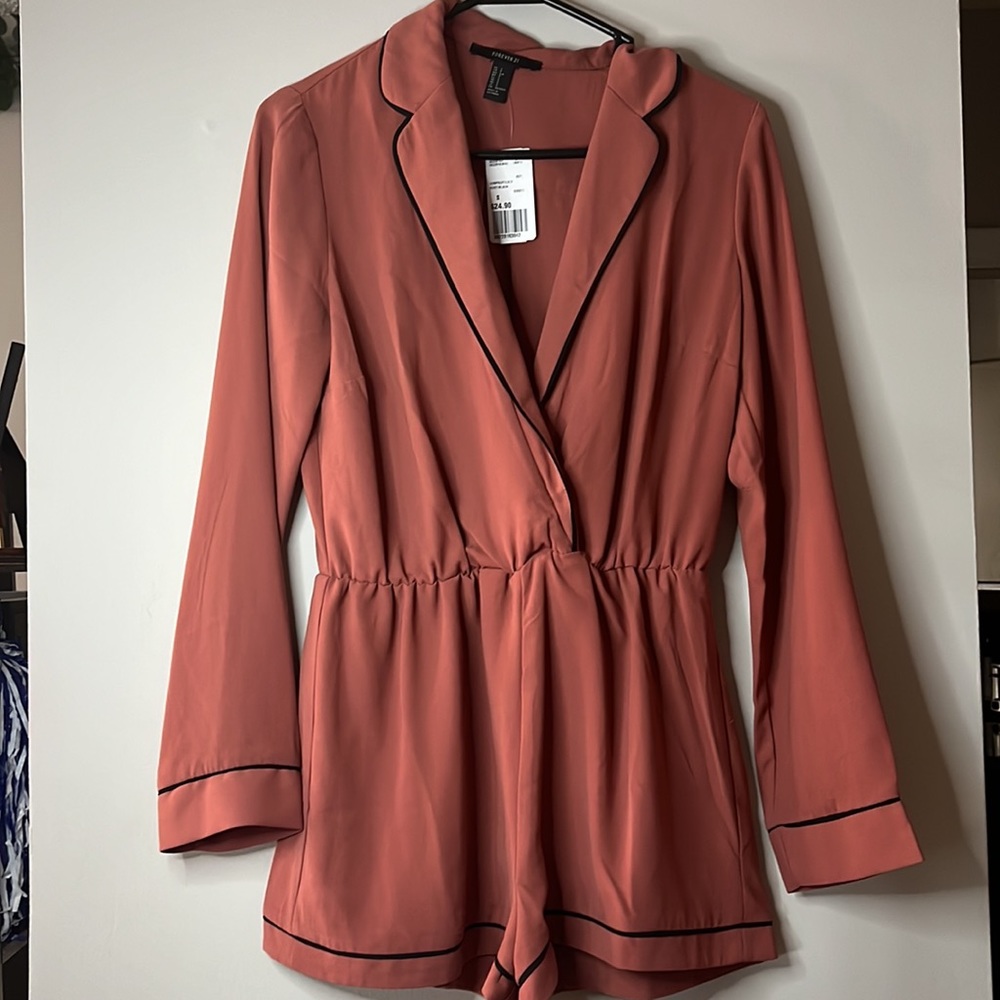 Mauve Romper